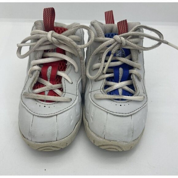 Nike Little Posite One (TD) Shoes Photon Dust/Silver DJ4026 001 Toddlers Sz 6C - Picture 2 of 8